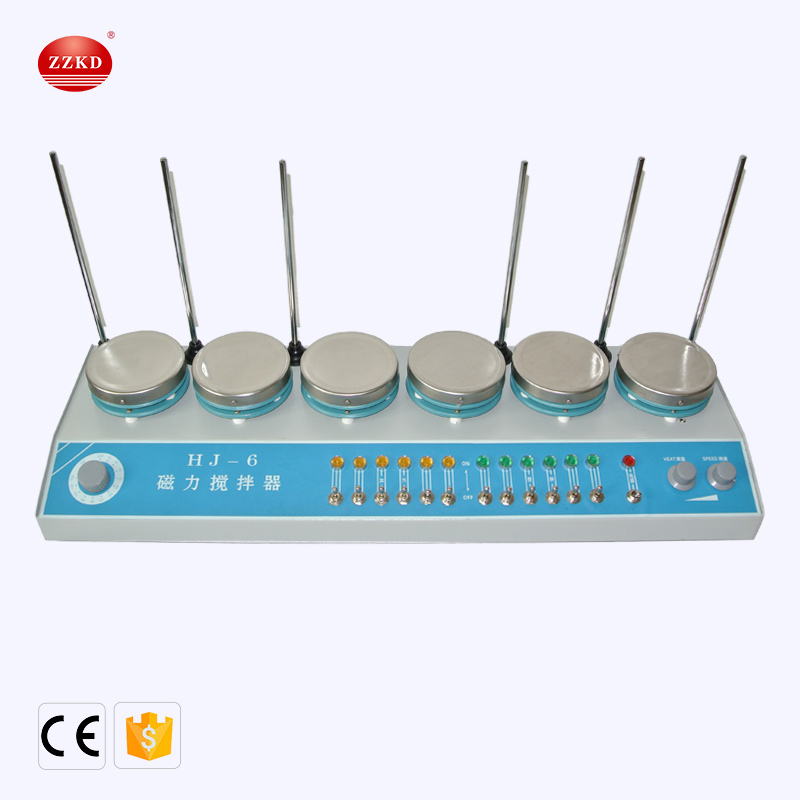 HJ-6多聯磁力（lì）攪拌器