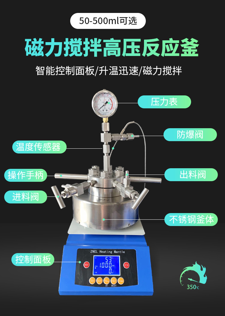 磁力攪拌反應釜